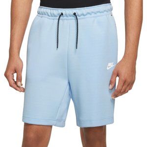 Nike Tech Fleece Shorts Celestine Blue Men's Small 8" inseam